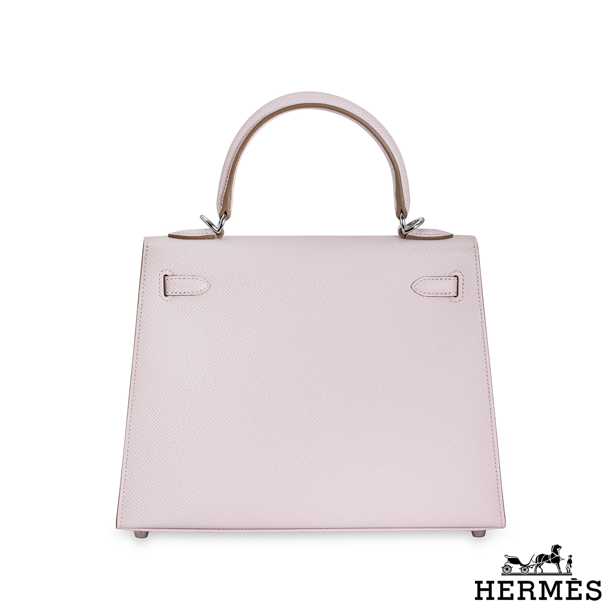 Hermes Kelly Rose Dragee Pink 28cm